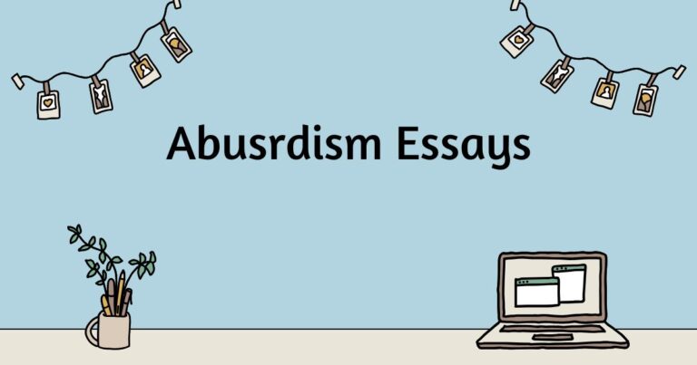 abusrdism essays